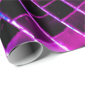 Papier Cadeau Balle de disco de Mirror (Coin rond)