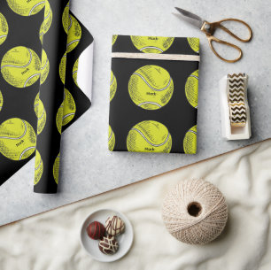 Papier Cadeau Balle de tennis