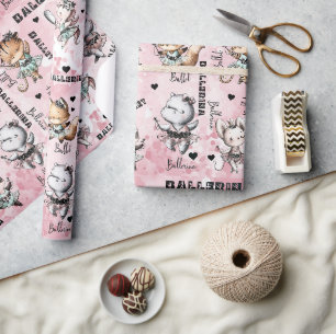 Papier Cadeau Ballerina