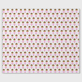 Papier Cadeau Ballerina afro-américaine (Plat)