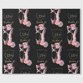Papier Cadeau Ballerina Toe Chaussures Custom Event (Plat)
