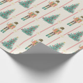 Papier Cadeau Ballerina Vintage Noël (Coin)