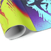 Papier Cadeau Ballerine de bruit (Coin rond)