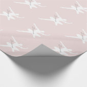 Papier Cadeau Ballerine personnalisable (Coin)