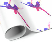 Papier Cadeau Ballet (Coin rond)