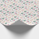 Papier Cadeau Ballet Casse-noix rose mignon (Coin)