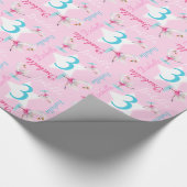 Papier Cadeau Ballet d'aquarelle de ballet de ballet de ballet d (Coin)