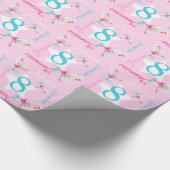 Papier Cadeau Ballet d'aquarelle de ballet de ballet de ballet d (Coin)