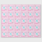 Papier Cadeau Ballet d'aquarelle de ballet de ballet de ballet d (Plat)