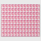 Papier Cadeau Ballet Rose Pointe Toe Chaussures Ballerina Classe (Plat)