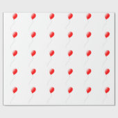 Papier Cadeau Ballon rouge (Plat)