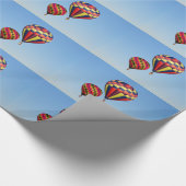 Papier Cadeau Ballons à air chaud (Coin)