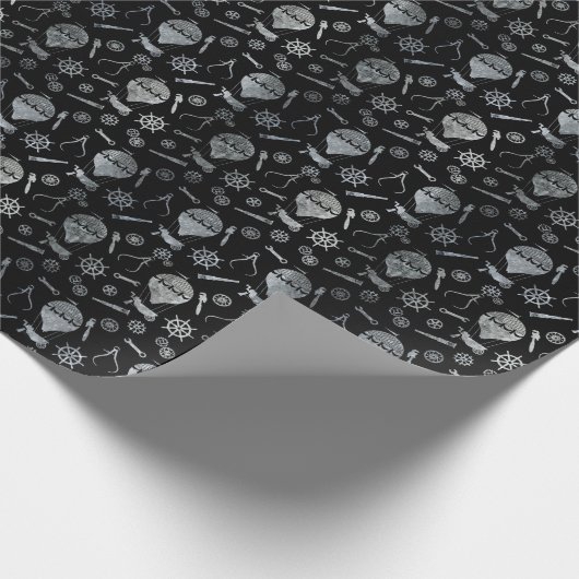 Papier Cadeau Ballons à air chaud en Zinc d'argent vapeur (Coin)