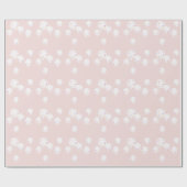 Papier Cadeau Ballons d'anniversaire papier d'emballage rose (Plat)