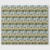 Papier Cadeau Ballons pour jeunes femmes pour 23e anniversaire (Plat)