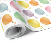 Papier Cadeau Balloons XL gift wrap (Coin rond)