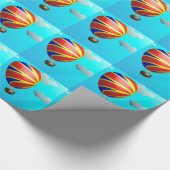 Papier Cadeau Ballotte à air chaud (Coin)