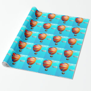 Papier Cadeau Ballotte à air chaud