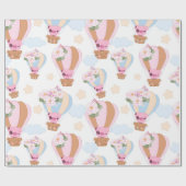 Papier Cadeau Ballotte Petit Piggy Cute (Plat)