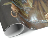 Papier Cadeau Balthasar Van Der Ast - La Vie Toujours Fleurie (Coin rond)