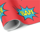 PAPIER CADEAU BAM ! (Coin rond)