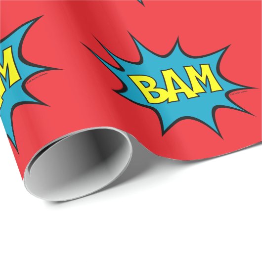 PAPIER CADEAU BAM ! (Coin rond)