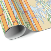 Papier Cadeau Bambou 2 (Coin rond)