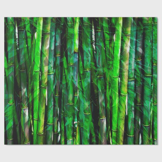 Papier Cadeau Bambou 9A (Plat)