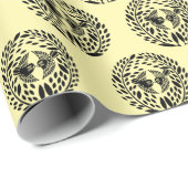 Papier Cadeau Bambou Yagyu (Coin rond)