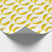 Papier Cadeau Banana Trio Motif Whimsical Cadeau (Coin)