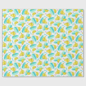 Papier Cadeau Bananas Memphis (Plat)