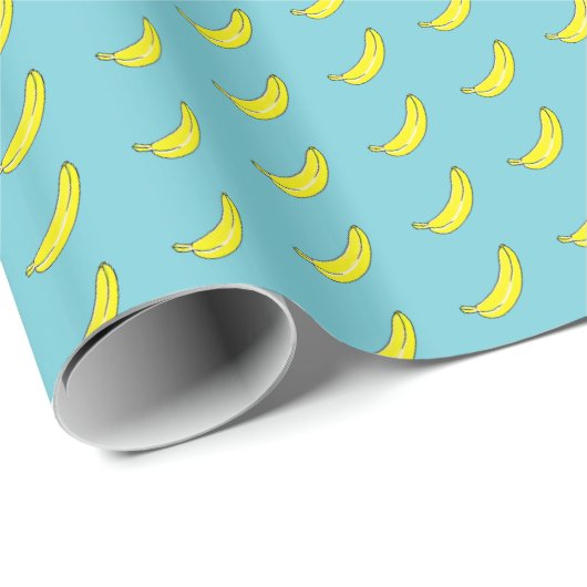 Papier Cadeau Banane (Coin rond)
