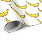 Papier Cadeau Bananes (Coin rond)