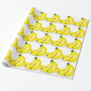 Papier Cadeau Bananes