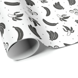 Papier Cadeau Bananes