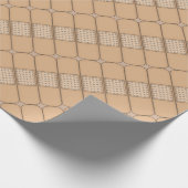 Papier Cadeau Bandage-Infirmières adhésives beiges (Coin)