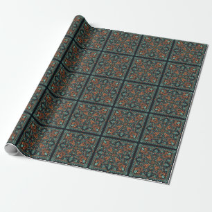 Papier Cadeau Bandana De Paisley Orné : Cou De Soie.