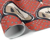 Papier Cadeau Bandana Trails (Coin rond)