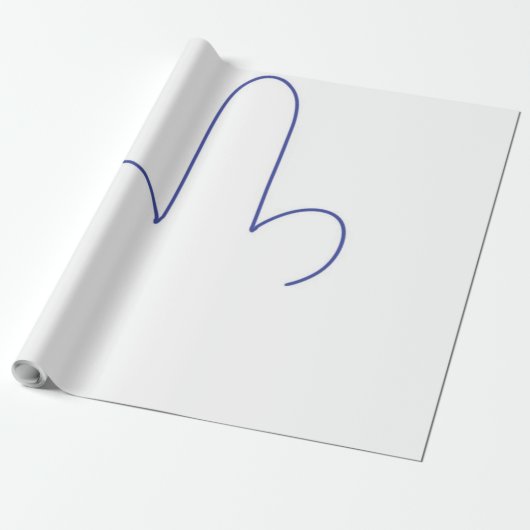 Papier Cadeau Bande abstraite (Déroulé)