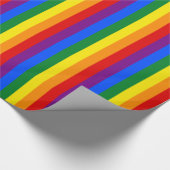 Papier Cadeau Bande arc-en-ciel (Coin)