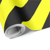 Papier Cadeau bande d'avertissement (Coin rond)