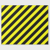 Papier Cadeau bande d'avertissement (Plat)