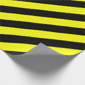 Papier Cadeau bande d'avertissement (Coin)