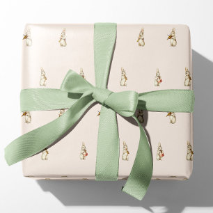 Papier Cadeau Bande de Marquage Bunnies Vintages de Pâques