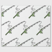 Papier Cadeau Bande de pêche (Plat)