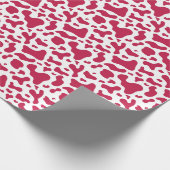 Papier Cadeau bande de tête de la cravate d'impression de vache (Coin)