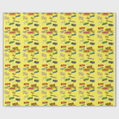 Papier Cadeau Bande dessinée (Plat)