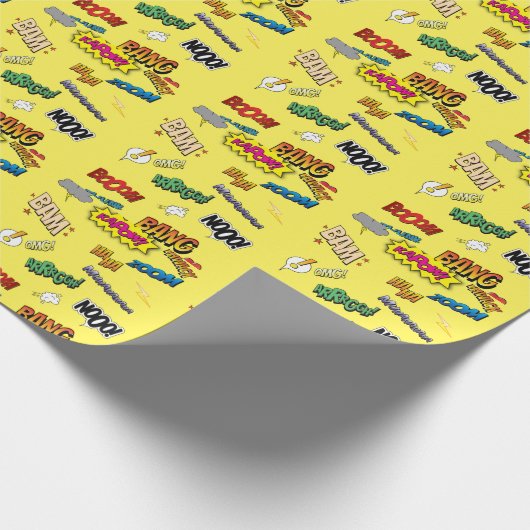 Papier Cadeau Bande dessinée (Coin)