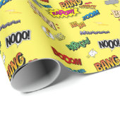 Papier Cadeau Bande dessinée (Coin rond)