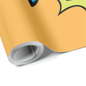 Papier Cadeau Bande dessinée Bam Balloon (Coin rond)